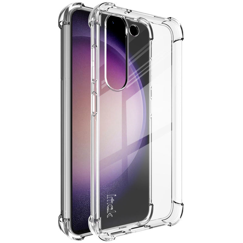 IMAK For Samsung Galaxy S23 Clear TPU Phone Case Airbag Drop-proof Back Cover IMAK For Samsung Galaxy S23 Clear TPU Phone Case Airbag Drop-proof Back Cover